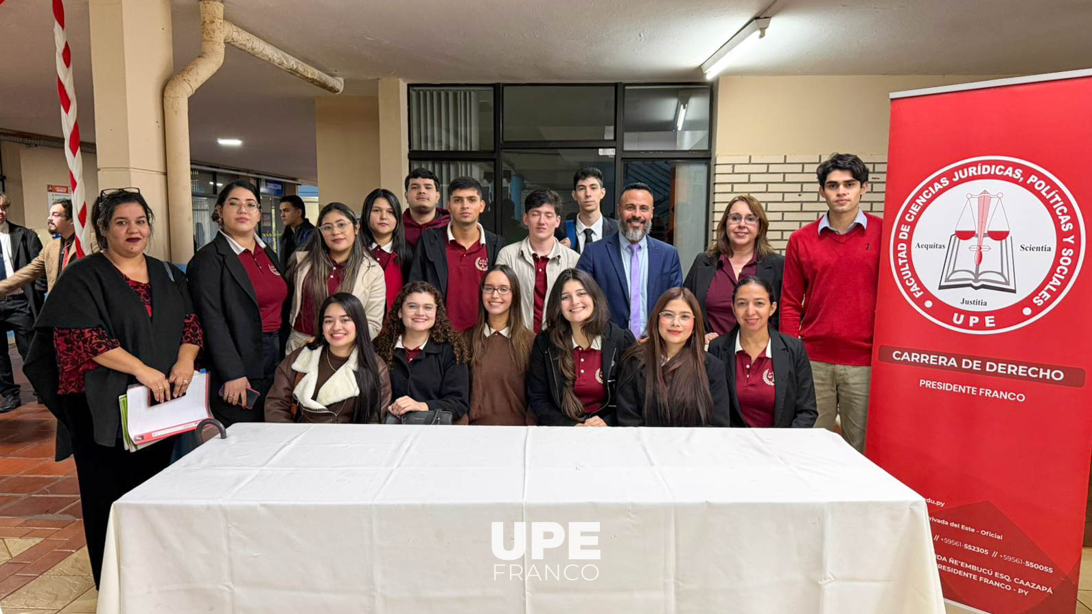 FACULTAD DE DERECHO DE LA UPE FRANCO REALIZÓ JORNADA DE CONSULTORÍA JURÍDICA GRATUITA